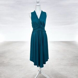 Anthropologie Maeve Teal Dress